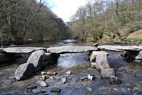 Looking upstream at the central span © Hazel Riley Looking upstream at the central span © Hazel Riley