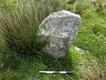 Stone 1 at Porlock Stone Circle from the west, 2009 © Exmoor National Park Authority Stone 1 at Porlock Stone Circle from the west, 2009 © Exmoor National Park Authority