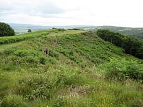 Southern side of Grabbist Hillfort from the west, 2009 © Exmoor National Park Authority Southern side of Grabbist Hillfort from the west, 2009 © Exmoor National Park Authority