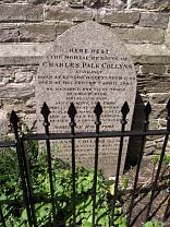 Gravestone to Charles Palk Collyns, All Saints Churchyard © Exmoor National Park Authority Gravestone to Charles Palk Collyns, All Saints Churchyard © Exmoor National Park Authority