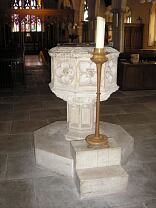 All Saints Church font, Dulverton © Exmoor National Park Authority All Saints Church font, Dulverton © Exmoor National Park Authority